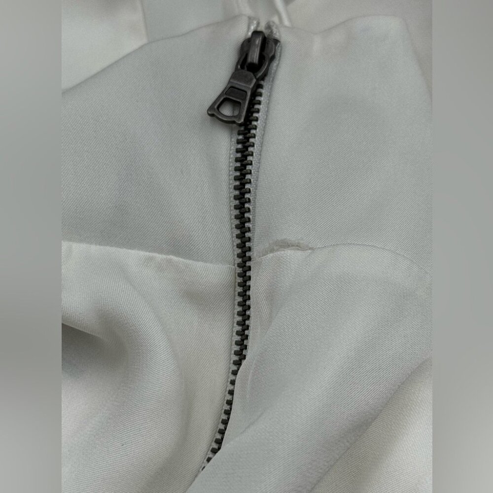 🆕 ALICE + OLIVIA 🧿 NWT Alita Spaghetti Strap Drape Asymmetrical Dress, Sz6 - Picture 11 of 16